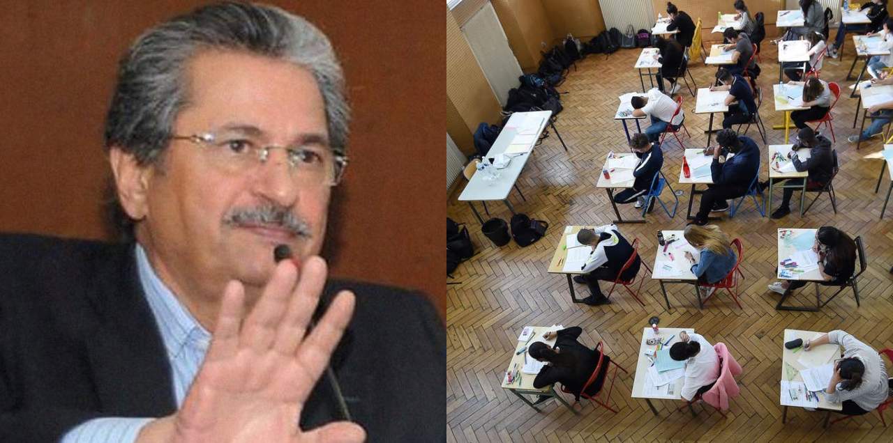 Students Shafqat Mahmood Cancel Exams Under CIE