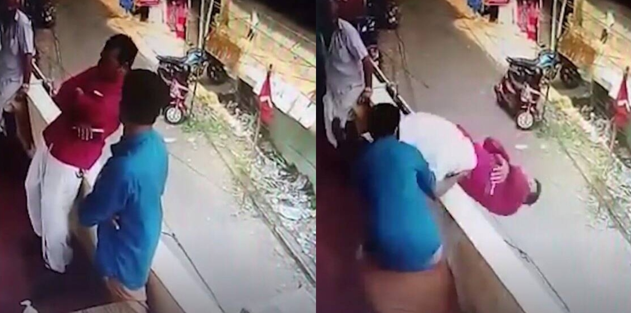 Man Tumbles Off Balcony After Fainting Alert Bystander Saves
