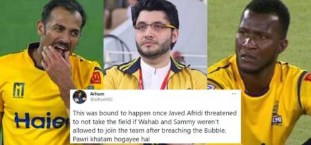 Javed Afridi Wahab Sammy ruining PSL