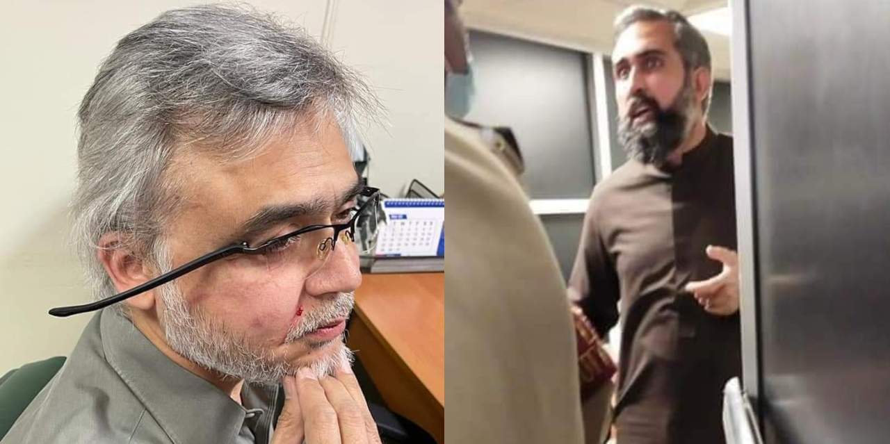 govt official assault Lady Doctor Karachi