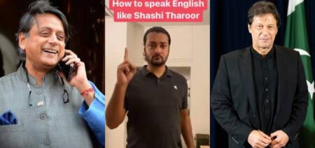 Shashi Tharoor reacts Pakistani Comedian Video