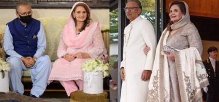 president alvi and samina alvi marriage