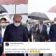 Shah mahmood qureshi Russian FM umbrella