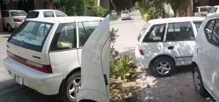 man harass women wrong parking