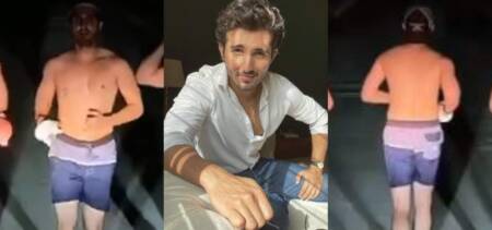 shahroz sabzwari jogging topless