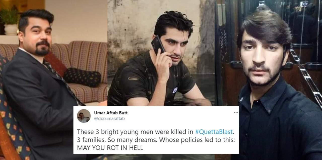 martyrs Quetta blast
