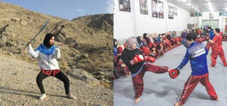 hazara women martial arts