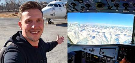 German Vlogger PIA Gilgit-Baltistan flight