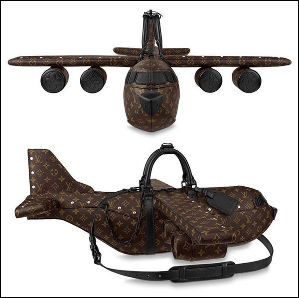 Louis Vuitton plane-shaped bag ridiculed for costing more than an actual  plane