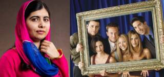 malala in friends reunion