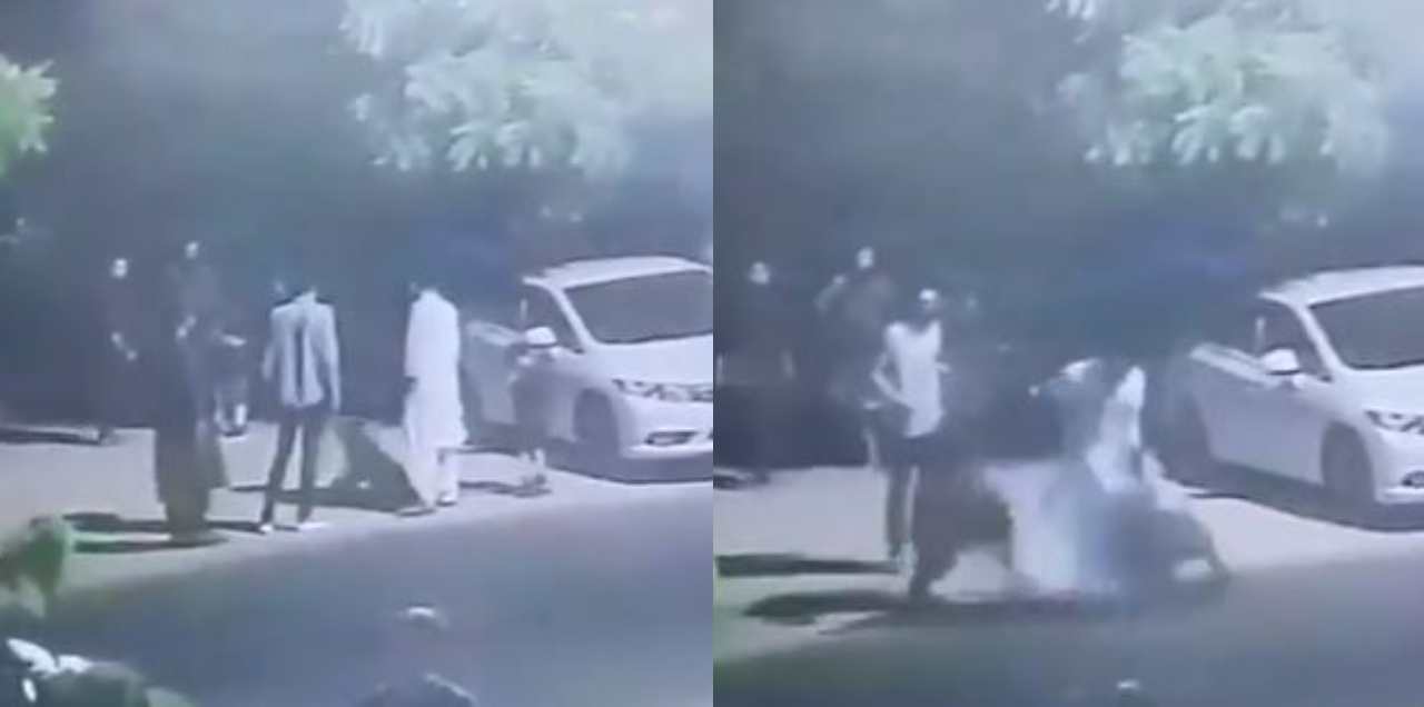 lion attacks karachi boy