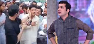 iqrar ul hassan slaps man