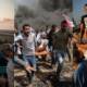 Israeli gather enjoy Bombardment Palestinians