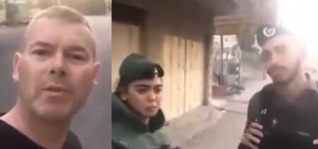 British Man Grills Israel Army