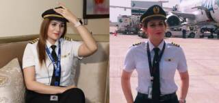 AJK first female pilot