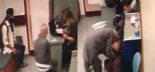 old man robs doctor karachi