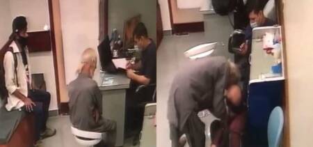 old man robs doctor karachi