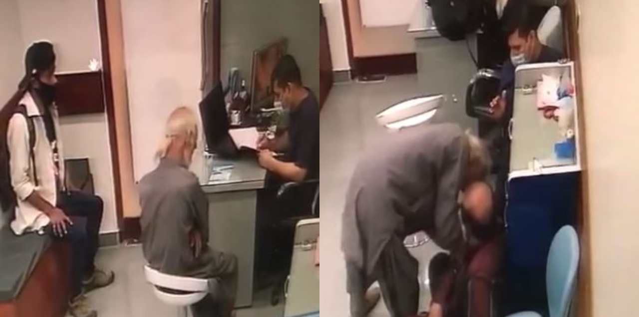 old man robs doctor karachi