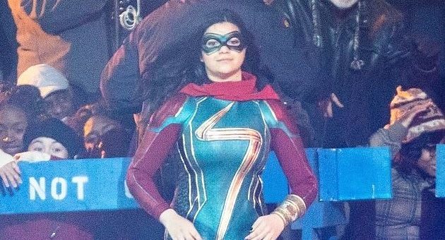 OMG! First Look Of Iman Vellani In Ms. Marvel Costume Is Finally Out