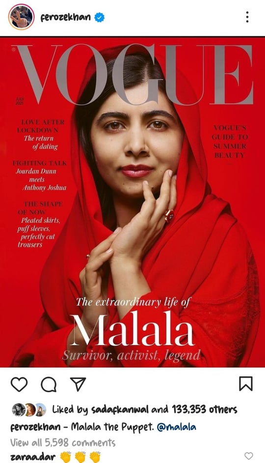malala backlash