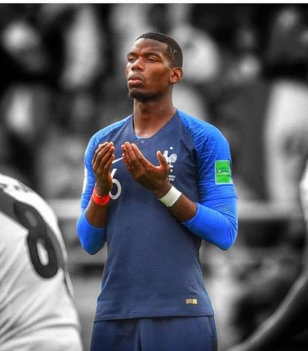 "Say No To Alcohol"-Paul Pogba Removes Heinekens Beer Bottle