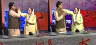 Firdous Slaps PPP MNA talk show