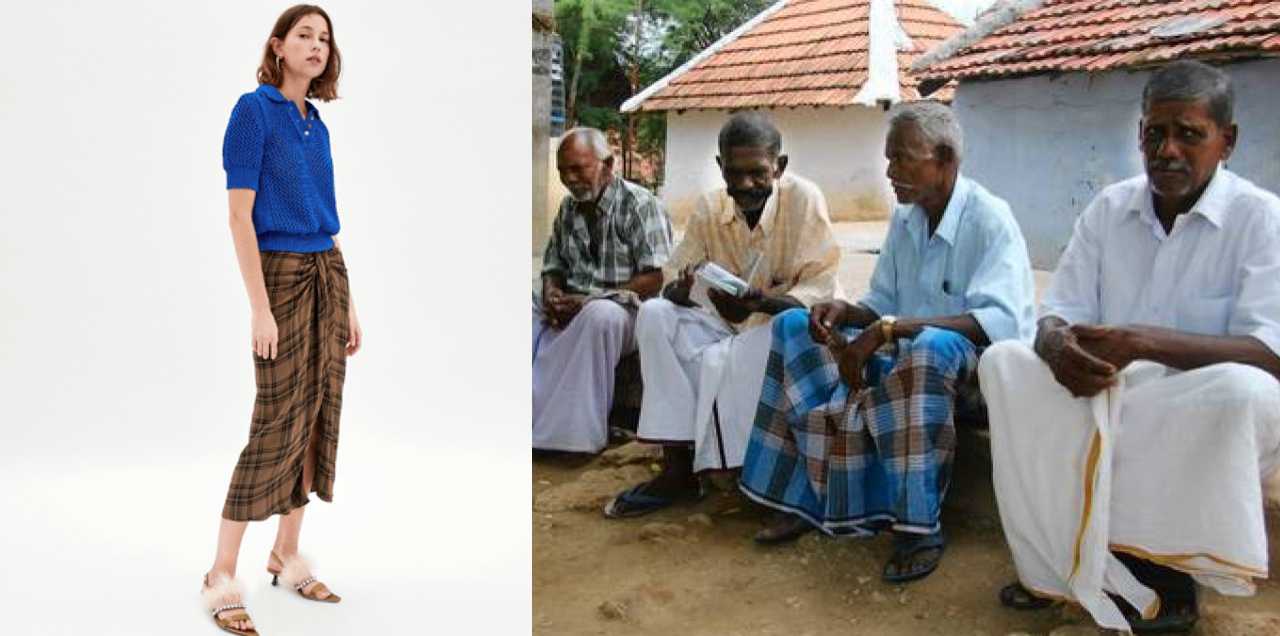 Zara Mini Skirt Lungi