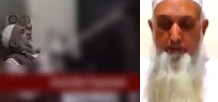 JUI-F's mufti Aziz-Ur-Rehman abusing adult