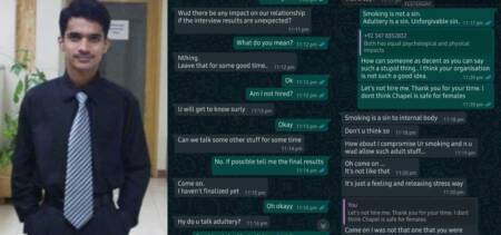 HR manager adultery job fir
