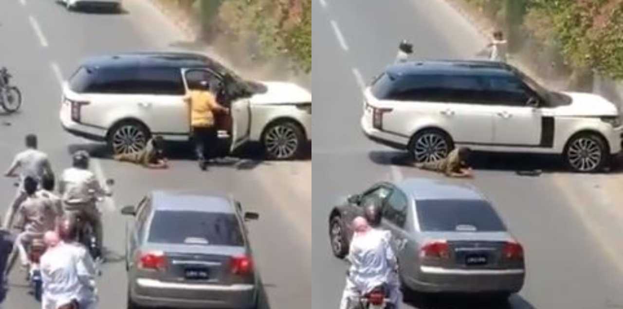 drunk driver crushes cop lahore