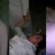 Men Tie Woman Torture video poses
