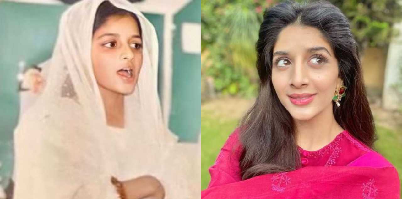 mawra hocane childhood pic