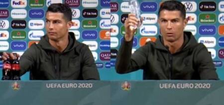 Drink water Coca-Cola Ronaldo