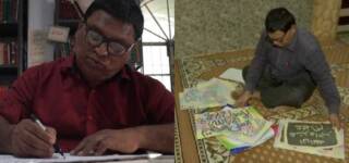 Hindu Artist Quranic Verses Mosques