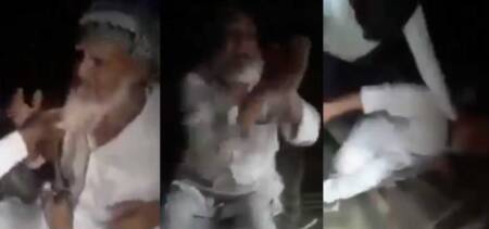 Indian Fanatics Beat old muslim man
