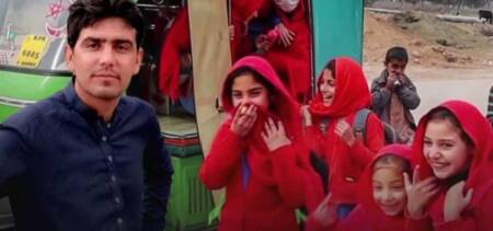Rickshaw Driver Free Ride Schoolgirls