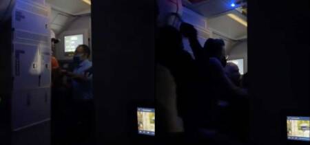 man open plane door mid air