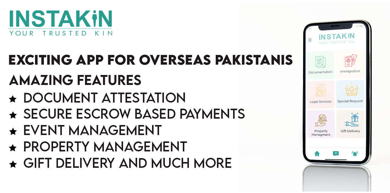 overseas Pakistanis exciting app