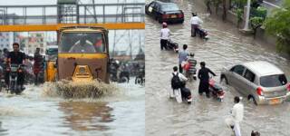 heavy rains wave karachi