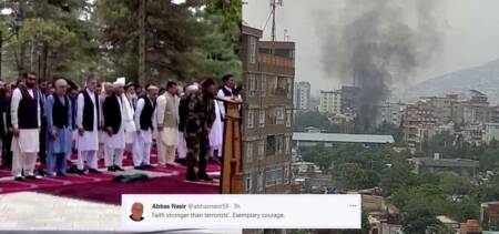 Eid prayers Rocket Attack