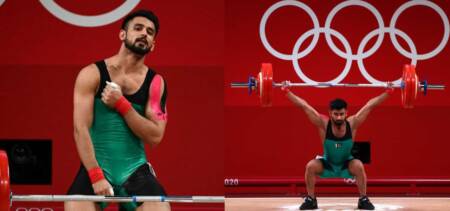 talha talib olympic