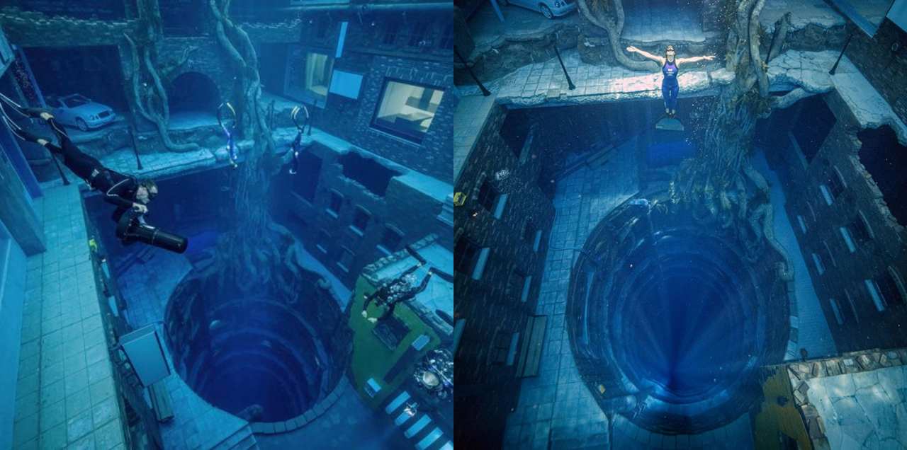 dubai deepest swimming pool