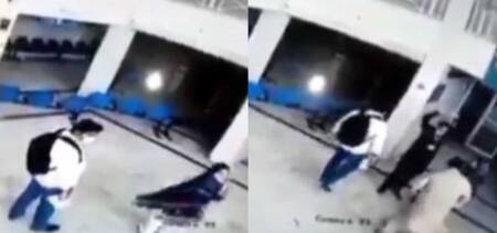 Lab technician harassed hospital doctor