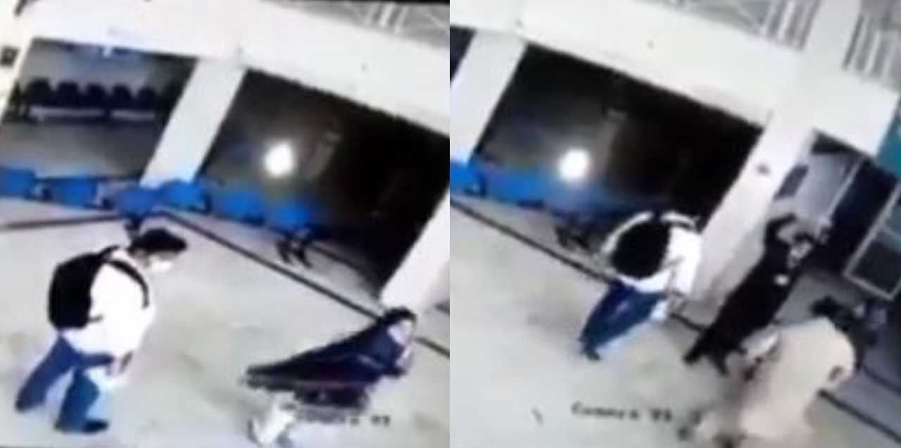 Lab technician harassed hospital doctor