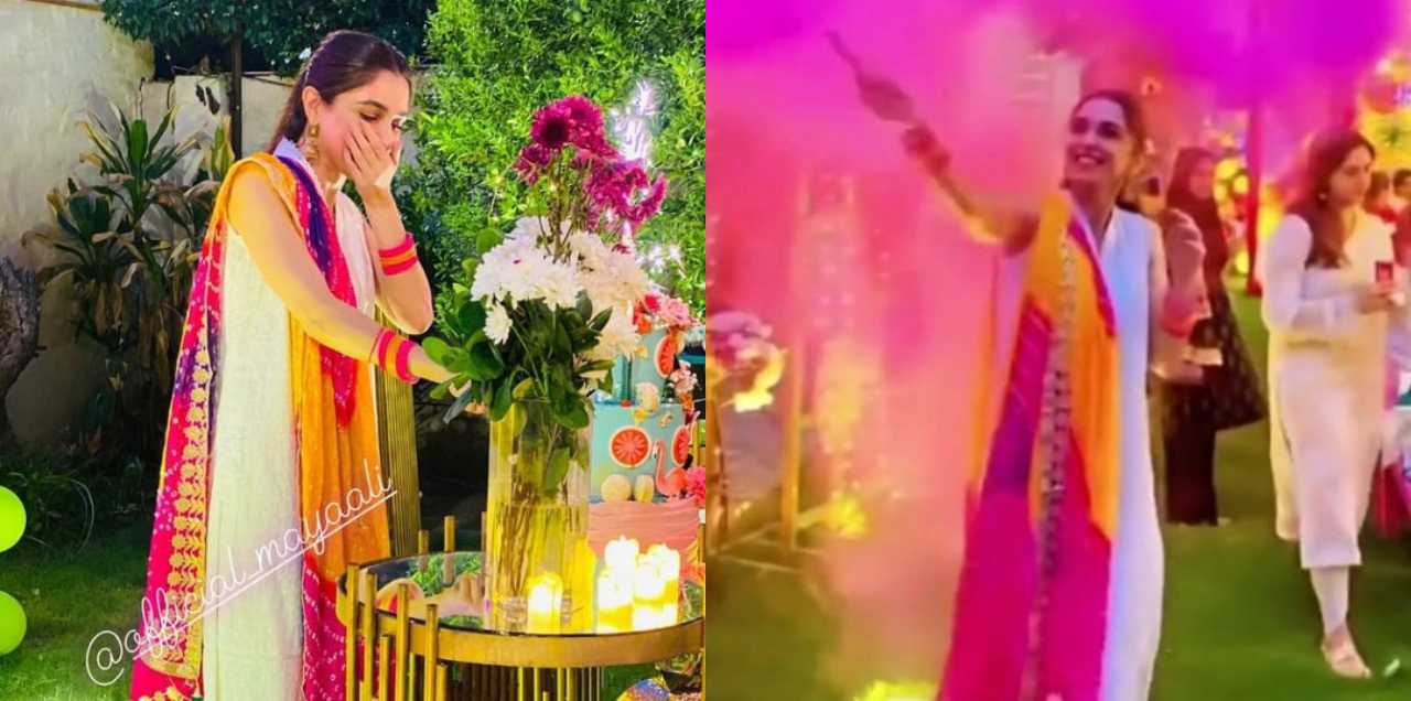 maya ali birthday holi