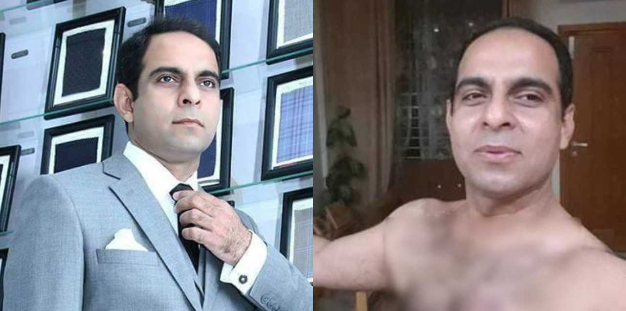 Qasim Ali Shah Semi-Nude Selfies