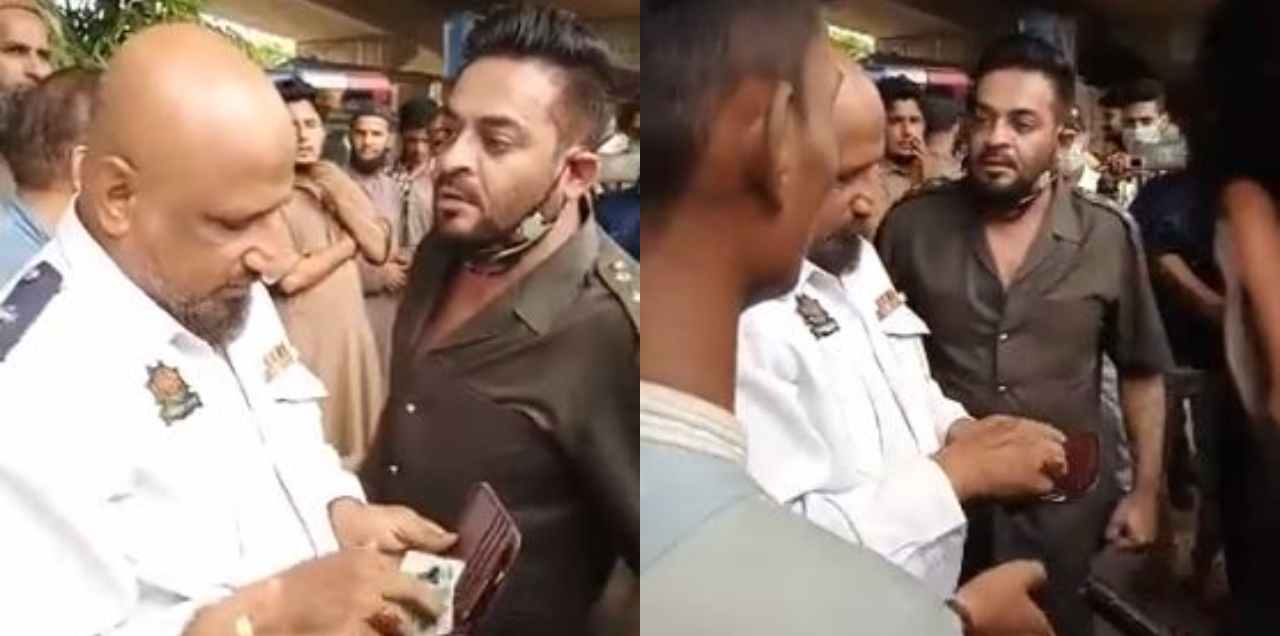 aamir liaquat traffic warden