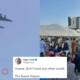 Afghans fall US plane Kabul