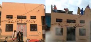 church demolition karachi