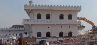 Ancient mosque haryana demolishes